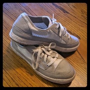 Clarks Tan Tennis Shoes